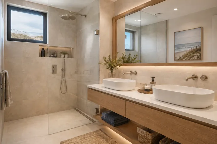 Łazienka — zdjęcia apartamentu Airbnb Gdynia